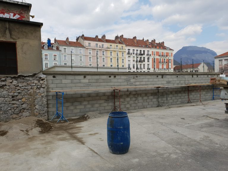 Murs en moellons