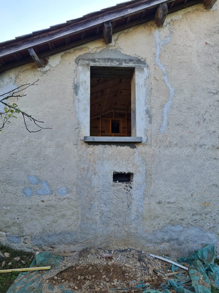 Création d'une ouverture - fenêtre